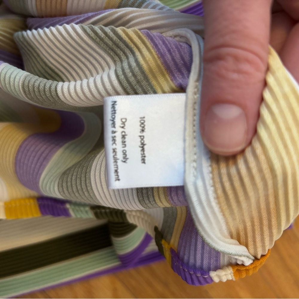 Striped Top | Toronto Slow-Fashion Designer | Size Small - Picture 6 of 7